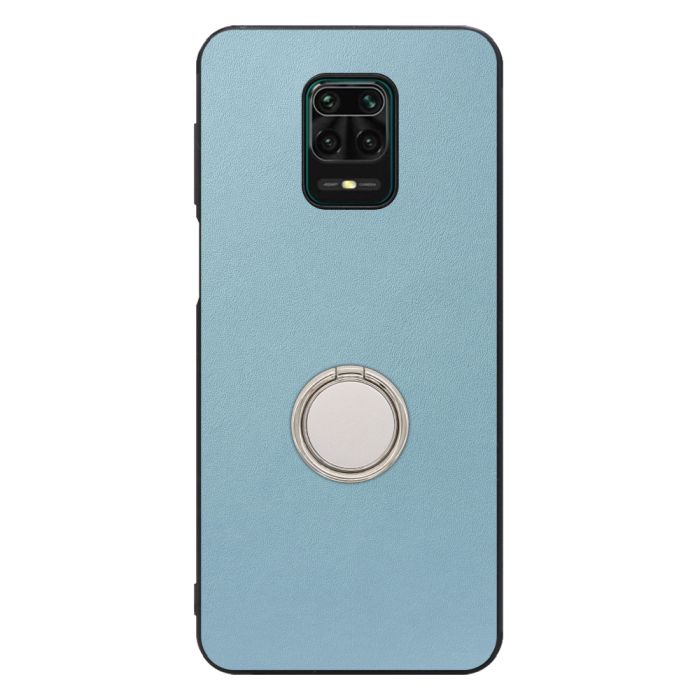 [ LOOF RING-SHELL (シンプル Ver.) ] Xiaomi Redmi Note 9S redminote9s note9S redminote スマホケース 背面 ケース カバー ハードケース スマホリング リング付き 本革 ストラップホール [ Redmi Note 9S ]