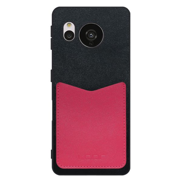 [ LOOF PASS-SHELL ] AQUOS sense7 Plus sense7plus 7plus sense 7 スマホケース 背面 ケース カバー ハードケース カード収納 カードホルダー ストラップホール [ AQUOS sense7 Plus ]