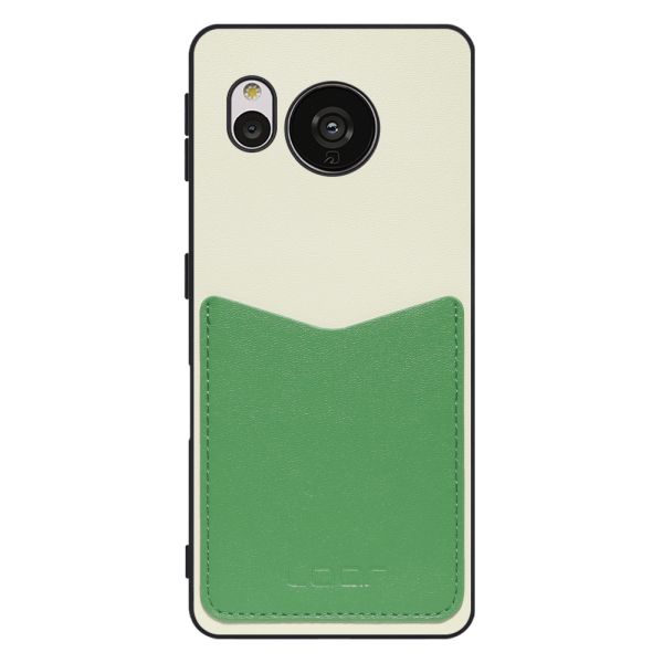 [ LOOF PASS-SHELL ] AQUOS sense7 sense 7 スマホケース 背面 ケース カバー ハードケース カード収納 カードホルダー ストラップホール [ AQUOS sense7 ]