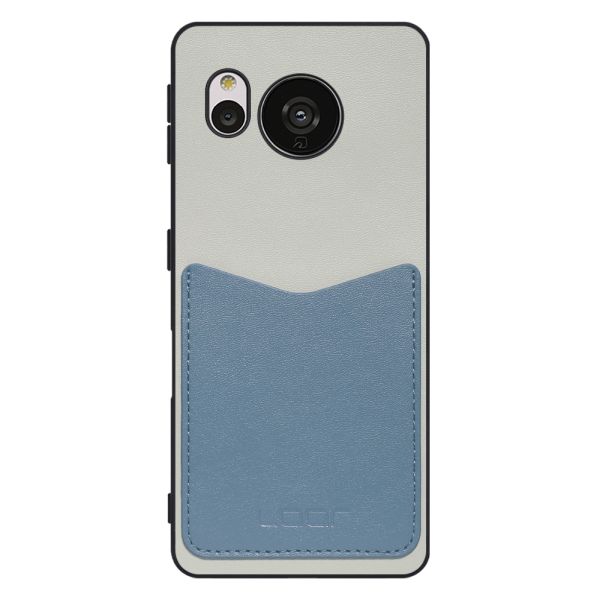 [ LOOF PASS-SHELL ] AQUOS sense7 sense 7 スマホケース 背面 ケース カバー ハードケース カード収納 カードホルダー ストラップホール [ AQUOS sense7 ]