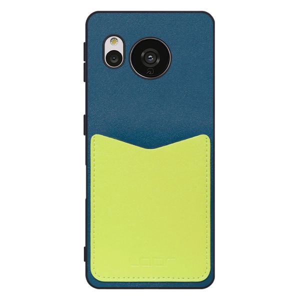 [ LOOF PASS-SHELL ] AQUOS sense7 sense 7 スマホケース 背面 ケース カバー ハードケース カード収納 カードホルダー ストラップホール [ AQUOS sense7 ]