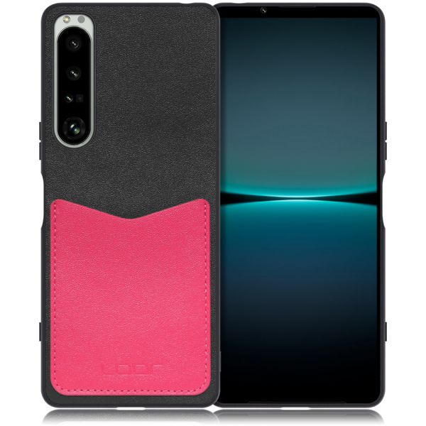[ LOOF PASS-SHELL ] Xperia 1 IV SO-51C / SOG06 xperia1Ⅳ 1Ⅳ xperia1 スマホケース 背面 ケース カバー ハードケース カード収納 カードホルダー ストラップホール [ Xperia 1 IV ]