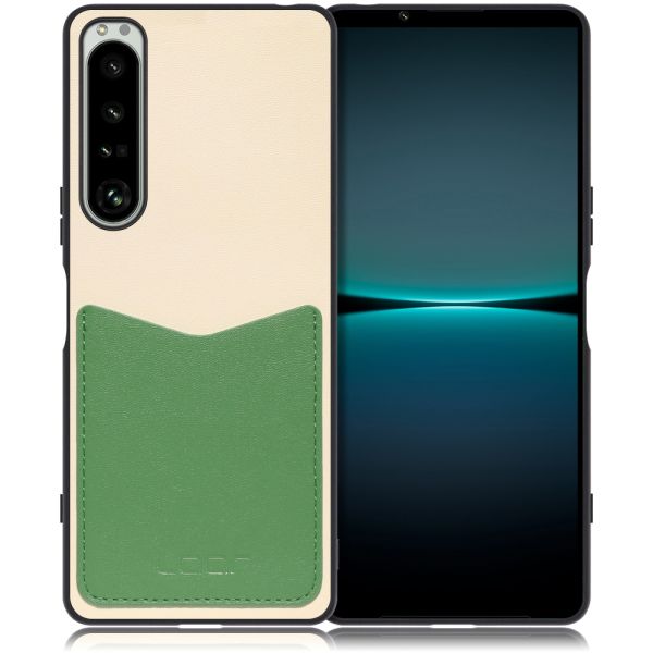 [ LOOF PASS-SHELL ] Xperia 1 IV SO-51C / SOG06 xperia1Ⅳ 1Ⅳ xperia1 スマホケース 背面 ケース カバー ハードケース カード収納 カードホルダー ストラップホール [ Xperia 1 IV ]