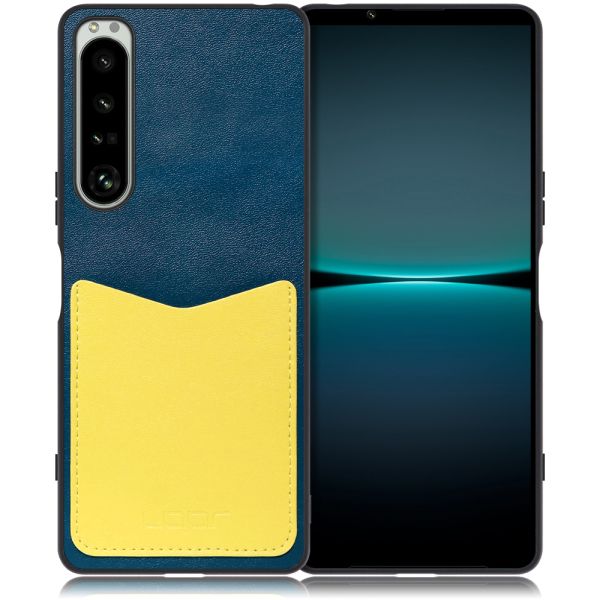 [ LOOF PASS-SHELL ] Xperia 1 IV SO-51C / SOG06 xperia1Ⅳ 1Ⅳ xperia1 スマホケース 背面 ケース カバー ハードケース カード収納 カードホルダー ストラップホール [ Xperia 1 IV ]