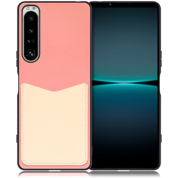 [ LOOF PASS-SHELL ] Xperia 1 IV SO-51C / SOG06 xperia1Ⅳ 1Ⅳ xperia1 スマホケース 背面 ケース カバー ハードケース カード収納 カードホルダー ストラップホール [ Xperia 1 IV ]