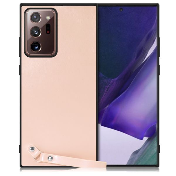 [ LOOF MACARON-SHELL ] Galaxy Note 20 Ultra 5G note20ultra5g note20 スマホケース 背面 ケース カバー ハードケース ストラップ付き 本革 ストラップホール [ Galaxy Note20 Ultra ]