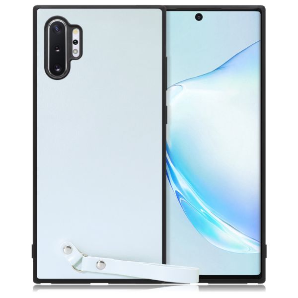 [ LOOF MACARON-SHELL ] Galaxy Note10+ SC-01M / SCV45 note10+ note10plus note10 plus スマホケース 背面 ケース カバー ハードケース ストラップ付き 本革 ストラップホール [ Galaxy Note10+ ]