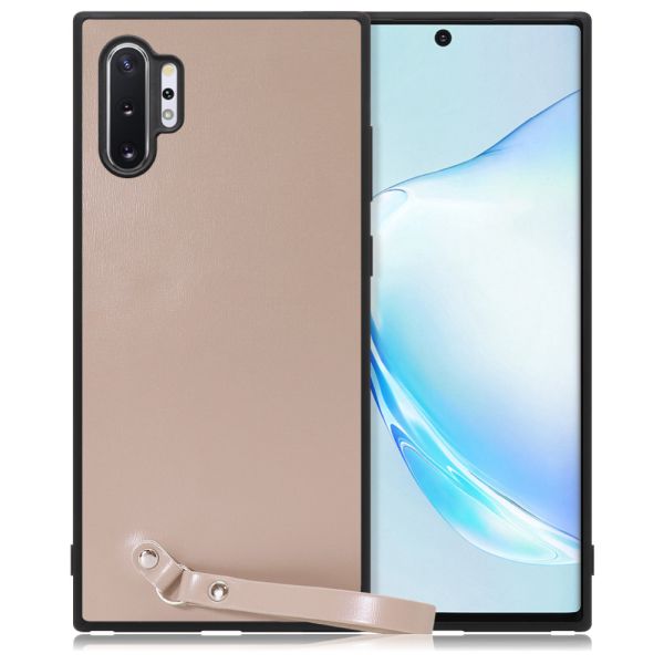 [ LOOF MACARON-SHELL ] Galaxy Note10+ SC-01M / SCV45 note10+ note10plus note10 plus スマホケース 背面 ケース カバー ハードケース ストラップ付き 本革 ストラップホール [ Galaxy Note10+ ]