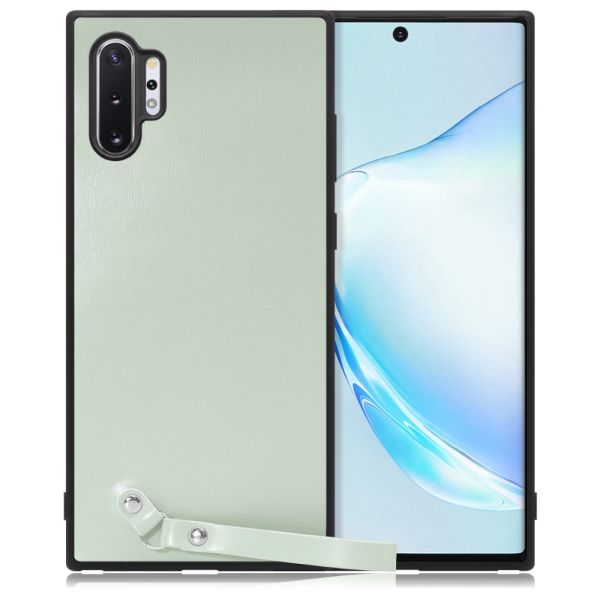 [ LOOF MACARON-SHELL ] Galaxy Note10+ SC-01M / SCV45 note10+ note10plus note10 plus スマホケース 背面 ケース カバー ハードケース ストラップ付き 本革 ストラップホール [ Galaxy Note10+ ]