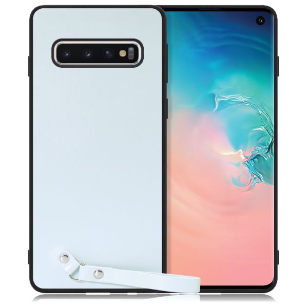 [ LOOF MACARON-SHELL ] Galaxy S10 SC-03L / SCV41 galaxys10 スマホケース 背面 ケース カバー ハードケース ストラップ付き 本革 ストラップホール [ Galaxy S10 ]