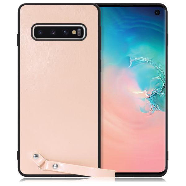 [ LOOF MACARON-SHELL ] Galaxy S10 SC-03L / SCV41 galaxys10 スマホケース 背面 ケース カバー ハードケース ストラップ付き 本革 ストラップホール [ Galaxy S10 ]