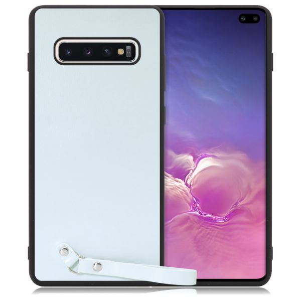[ LOOF MACARON-SHELL ] Galaxy S10+ SC-04L / SCV42 s10plus s10 plus スマホケース 背面 ケース カバー ハードケース ストラップ付き 本革 ストラップホール [ Galaxy S10+ ]
