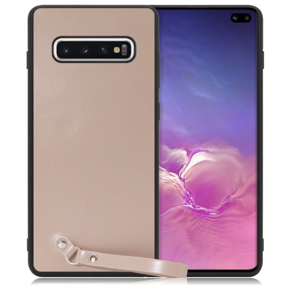 [ LOOF MACARON-SHELL ] Galaxy S10+ SC-04L / SCV42 s10plus s10 plus スマホケース 背面 ケース カバー ハードケース ストラップ付き 本革 ストラップホール [ Galaxy S10+ ]