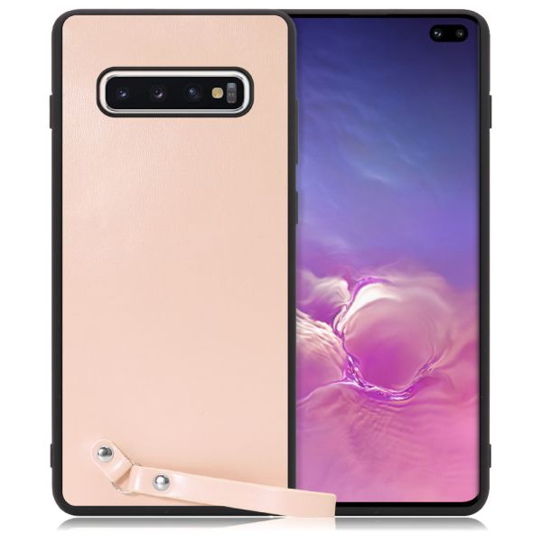 [ LOOF MACARON-SHELL ] Galaxy S10+ SC-04L / SCV42 s10plus s10 plus スマホケース 背面 ケース カバー ハードケース ストラップ付き 本革 ストラップホール [ Galaxy S10+ ]