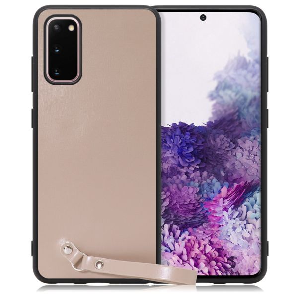 [ LOOF MACARON-SHELL ] Galaxy S20 5G SC-51A / SCG01 s205g スマホケース 背面 ケース カバー ハードケース ストラップ付き 本革 ストラップホール [ Galaxy S20 5G ]