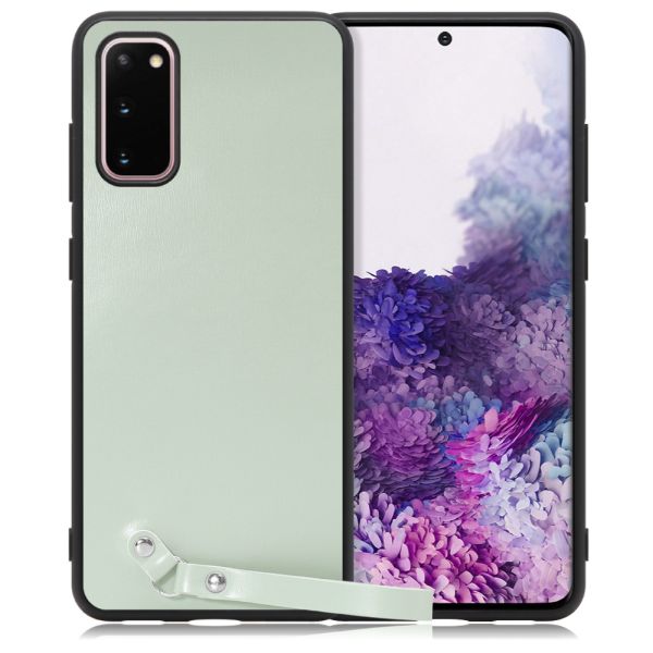 [ LOOF MACARON-SHELL ] Galaxy S20 5G SC-51A / SCG01 s205g スマホケース 背面 ケース カバー ハードケース ストラップ付き 本革 ストラップホール [ Galaxy S20 5G ]