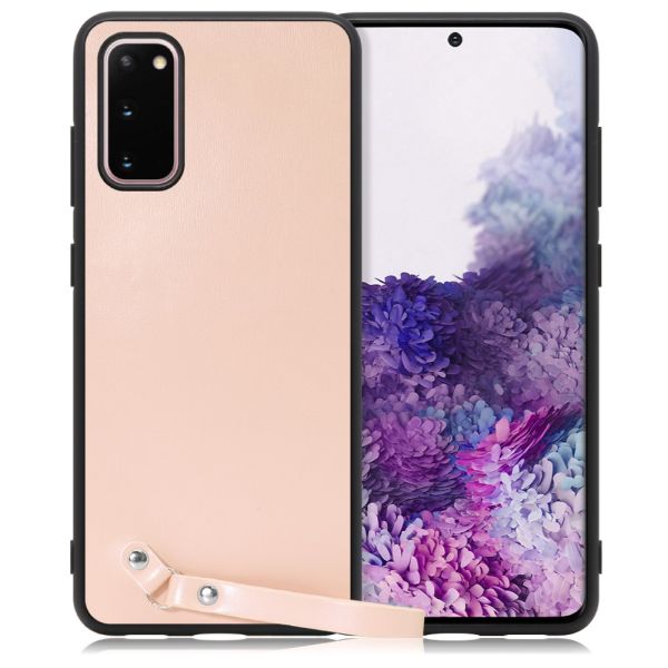 [ LOOF MACARON-SHELL ] Galaxy S20 5G SC-51A / SCG01 s205g スマホケース 背面 ケース カバー ハードケース ストラップ付き 本革 ストラップホール [ Galaxy S20 5G ]