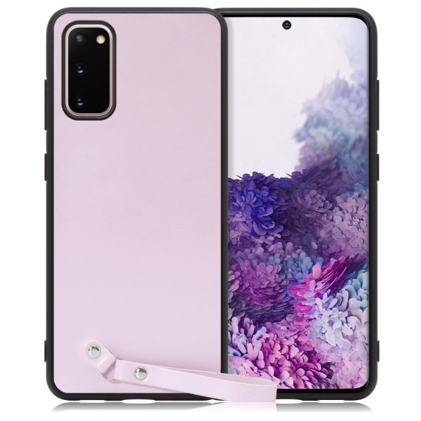 [ LOOF MACARON-SHELL ] Galaxy S20 5G SC-51A / SCG01 s205g スマホケース 背面 ケース カバー ハードケース ストラップ付き 本革 ストラップホール [ Galaxy S20 5G ]