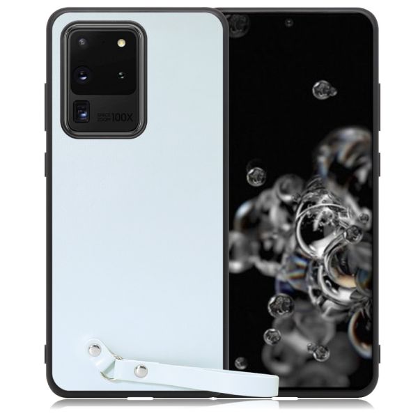[ LOOF MACARON-SHELL ] Galaxy S20 Ultra s20ultra スマホケース 背面 ケース カバー ハードケース ストラップ付き 本革 ストラップホール [ Galaxy S20 Ultra 5G ]
