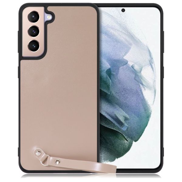 [ LOOF MACARON-SHELL ] Galaxy S21+ 5G SCG10 s21plus s21 plus s21plus5g s21+5g スマホケース 背面 ケース カバー ハードケース ストラップ付き 本革 ストラップホール [ Galaxy S21+ 5G ]
