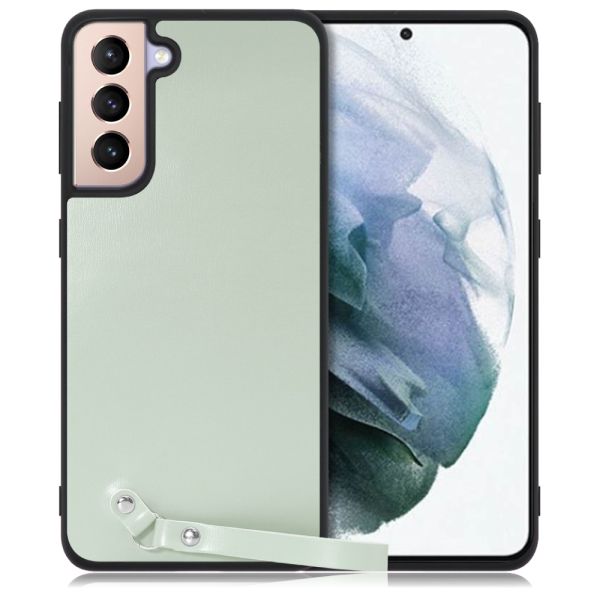 [ LOOF MACARON-SHELL ] Galaxy S21+ 5G SCG10 s21plus s21 plus s21plus5g s21+5g スマホケース 背面 ケース カバー ハードケース ストラップ付き 本革 ストラップホール [ Galaxy S21+ 5G ]