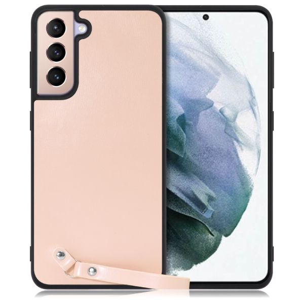 [ LOOF MACARON-SHELL ] Galaxy S21+ 5G SCG10 s21plus s21 plus s21plus5g s21+5g スマホケース 背面 ケース カバー ハードケース ストラップ付き 本革 ストラップホール [ Galaxy S21+ 5G ]