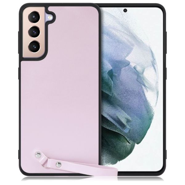 [ LOOF MACARON-SHELL ] Galaxy S21+ 5G SCG10 s21plus s21 plus s21plus5g s21+5g スマホケース 背面 ケース カバー ハードケース ストラップ付き 本革 ストラップホール [ Galaxy S21+ 5G ]