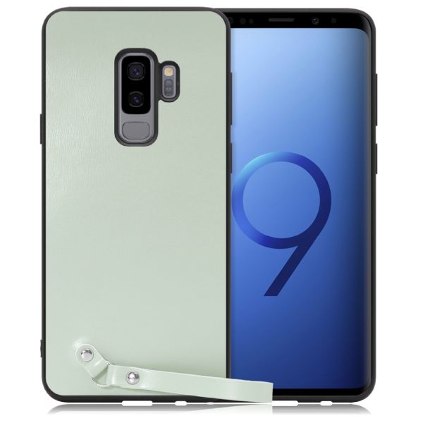 [ LOOF MACARON-SHELL ] Galaxy S9+ SC-03K / SCV39 s9plus s9 Plus スマホケース 背面 ケース カバー ハードケース ストラップ付き 本革 ストラップホール [ Galaxy S9+ ]