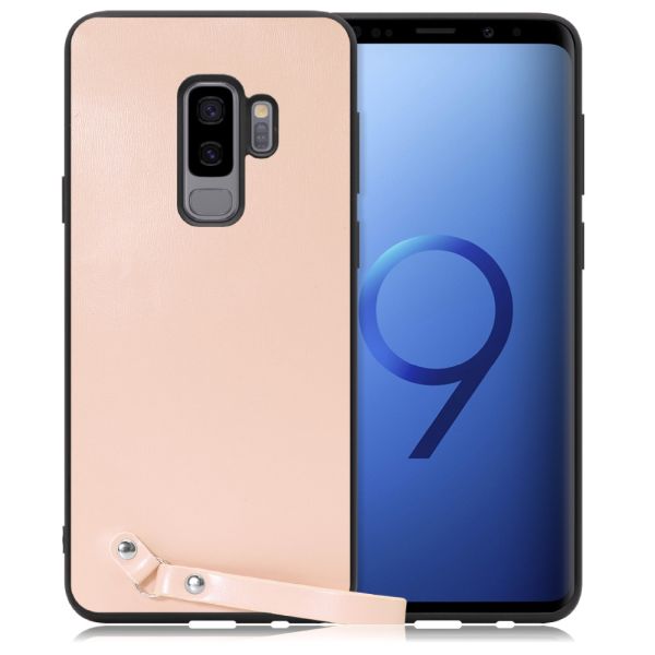 [ LOOF MACARON-SHELL ] Galaxy S9+ SC-03K / SCV39 s9plus s9 Plus スマホケース 背面 ケース カバー ハードケース ストラップ付き 本革 ストラップホール [ Galaxy S9+ ]