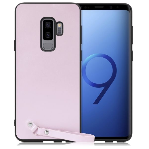 [ LOOF MACARON-SHELL ] Galaxy S9+ SC-03K / SCV39 s9plus s9 Plus スマホケース 背面 ケース カバー ハードケース ストラップ付き 本革 ストラップホール [ Galaxy S9+ ]