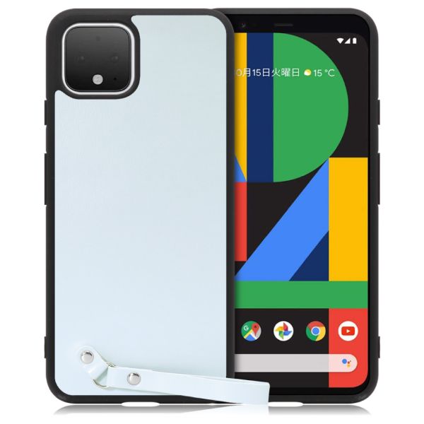 [ LOOF MACARON-SHELL ] Google Pixel 4 googlepixel pixel4xl ピクセル4 スマホケース 背面 ケース カバー ハードケース ストラップ付き 本革 ストラップホール [ Google Pixel 4 ]