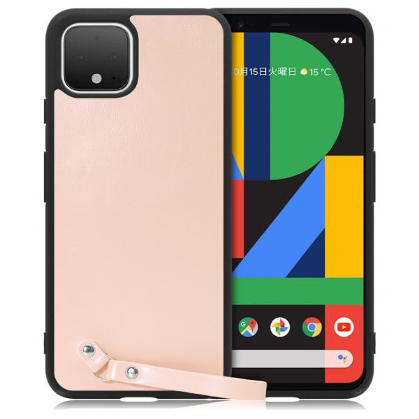 [ LOOF MACARON-SHELL ] Google Pixel 4 googlepixel pixel4xl ピクセル4 スマホケース 背面 ケース カバー ハードケース ストラップ付き 本革 ストラップホール [ Google Pixel 4 ]