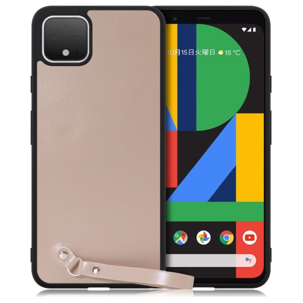 [ LOOF MACARON-SHELL ] Google Pixel 4 XL googlepixel pixel4xl ピクセル4XL スマホケース 背面 ケース カバー ハードケース ストラップ付き 本革 ストラップホール [ Google Pixel 4 XL ]