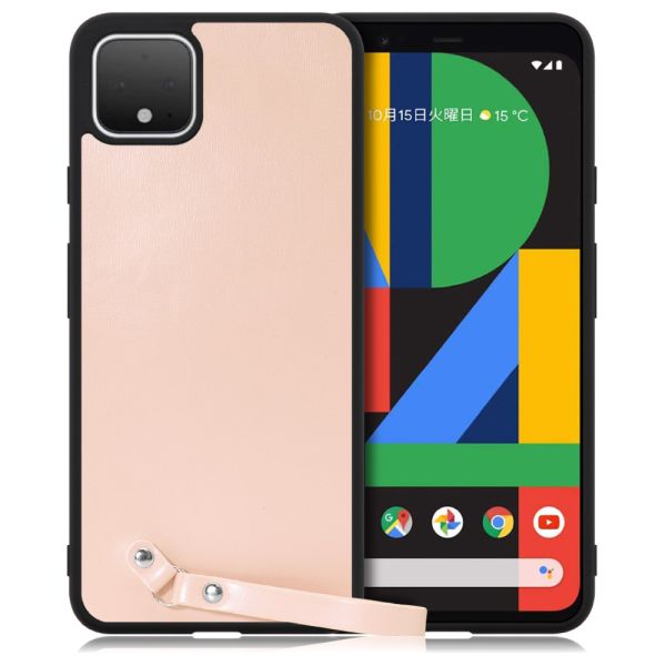 [ LOOF MACARON-SHELL ] Google Pixel 4 XL googlepixel pixel4xl ピクセル4XL スマホケース 背面 ケース カバー ハードケース ストラップ付き 本革 ストラップホール [ Google Pixel 4 XL ]