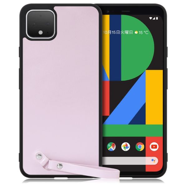 [ LOOF MACARON-SHELL ] Google Pixel 4 XL googlepixel pixel4xl ピクセル4XL スマホケース 背面 ケース カバー ハードケース ストラップ付き 本革 ストラップホール [ Google Pixel 4 XL ]