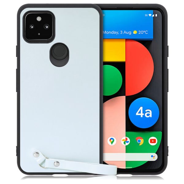 [ LOOF MACARON-SHELL ] Google Pixel 4a 5G pixel4a5g googlepixel4a5g スマホケース 背面 ケース カバー ハードケース ストラップ付き 本革 ストラップホール [ Google Pixel 4a 5G ]