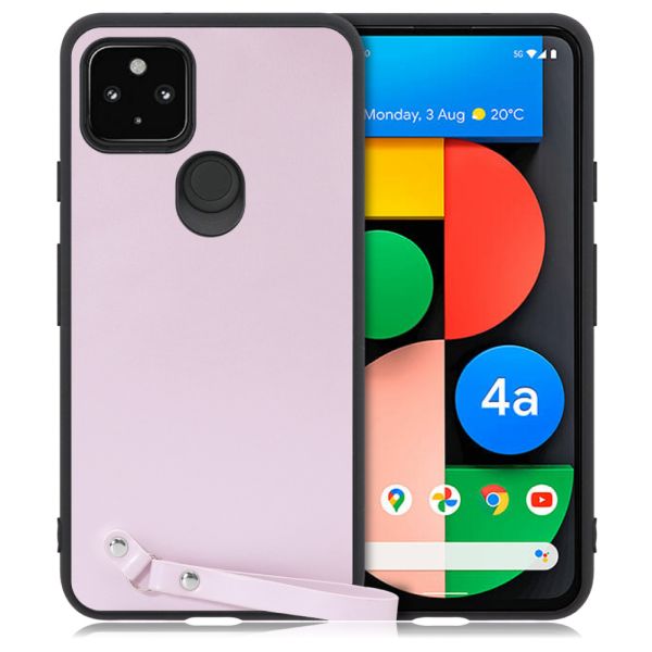 [ LOOF MACARON-SHELL ] Google Pixel 4a 5G pixel4a5g googlepixel4a5g スマホケース 背面 ケース カバー ハードケース ストラップ付き 本革 ストラップホール [ Google Pixel 4a 5G ]