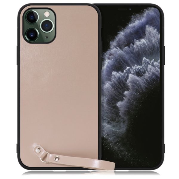 [ LOOF MACARON-SHELL ] iPhone 11 Pro iPhone11pro 11pro スマホケース 背面 ケース カバー ハードケース ストラップ付き 本革 ストラップホール [ iPhone 11 Pro ]