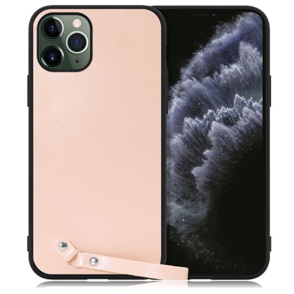 [ LOOF MACARON-SHELL ] iPhone 11 Pro iPhone11pro 11pro スマホケース 背面 ケース カバー ハードケース ストラップ付き 本革 ストラップホール [ iPhone 11 Pro ]