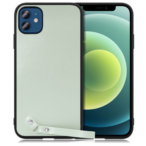 [ LOOF MACARON-SHELL ] iPhone 12 / 12 Pro iphone12 iphone12pro 12pro 12プロ スマホケース 背面 ケース カバー ハードケース ストラップ付き 本革 ストラップホール [ iPhone 12 / 12 Pro ]