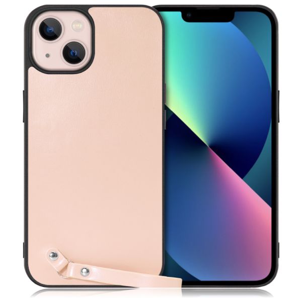 [ LOOF MACARON-SHELL ] iPhone 13 iphone13 スマホケース 背面 ケース カバー ハードケース ストラップ付き 本革 ストラップホール [ iPhone 13 ]