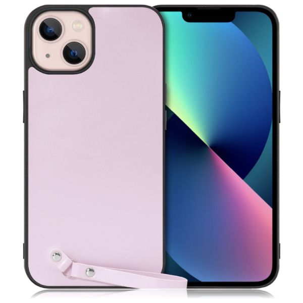 [ LOOF MACARON-SHELL ] iPhone 13 iphone13 スマホケース 背面 ケース カバー ハードケース ストラップ付き 本革 ストラップホール [ iPhone 13 ]