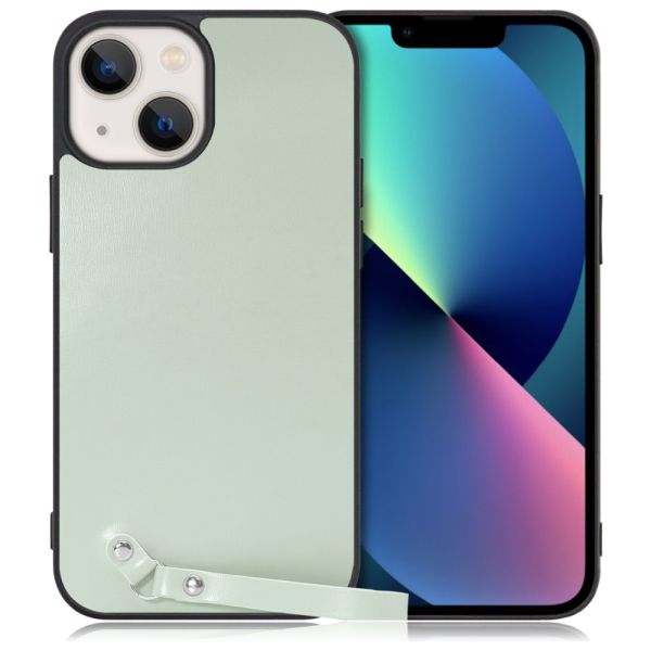 [ LOOF MACARON-SHELL ] iPhone 13 mini iphone13mini 13mini ミニ スマホケース 背面 ケース カバー ハードケース ストラップ付き 本革 ストラップホール [ iPhone 13 mini ]