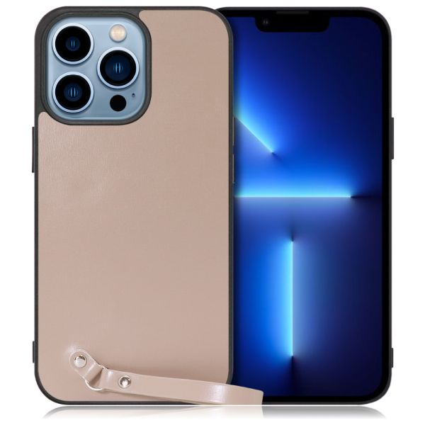 [ LOOF MACARON-SHELL ] iPhone 13 Pro iphone13pro 13pro プロ スマホケース 背面 ケース カバー ハードケース ストラップ付き 本革 ストラップホール [ iPhone 13 Pro ]