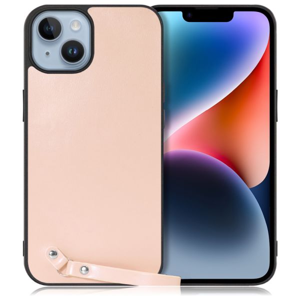 [ LOOF MACARON-SHELL ] iPhone 14 iphone14 スマホケース 背面 ケース カバー ハードケース ストラップ付き 本革 ストラップホール [ iPhone 14 ]