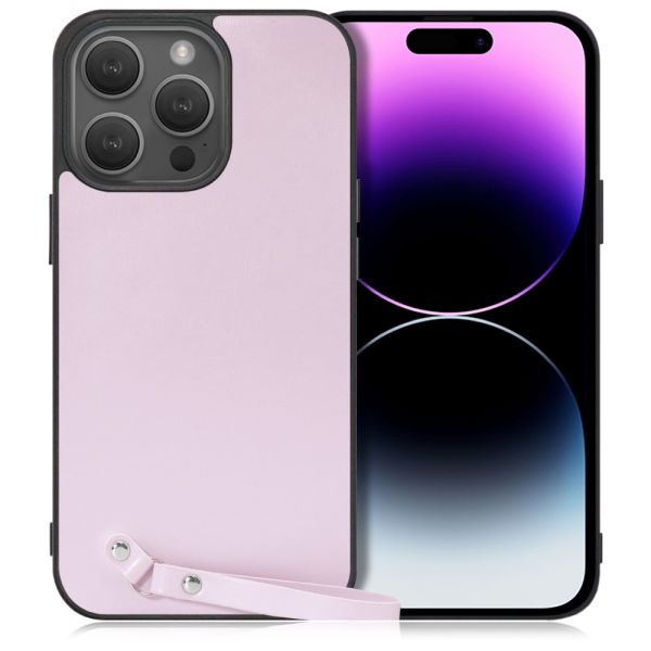 [ LOOF MACARON-SHELL ] iPhone 14 Pro iphone14pro 14pro プロ スマホケース 背面 ケース カバー ハードケース ストラップ付き 本革 ストラップホール [ iPhone 14 Pro ]