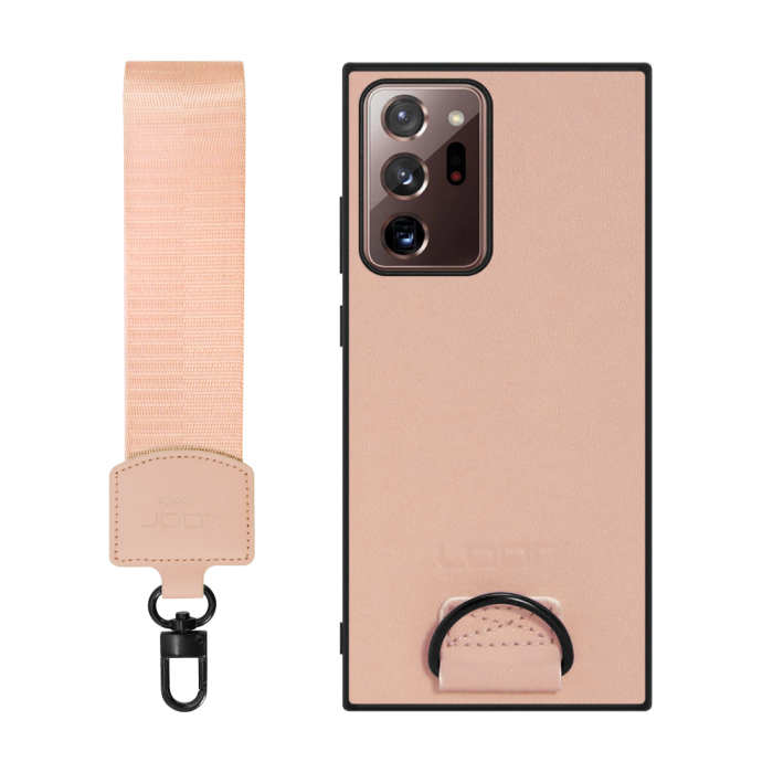 [ LOOF STRAP-SHELL ] Galaxy Note 20 Ultra 5G note20ultra5g note20 スマホケース 背面 ケース カバー ハードケース ショルダー スマホショルダー ハンドストラップ  本革 [ Galaxy Note20 Ultra ]