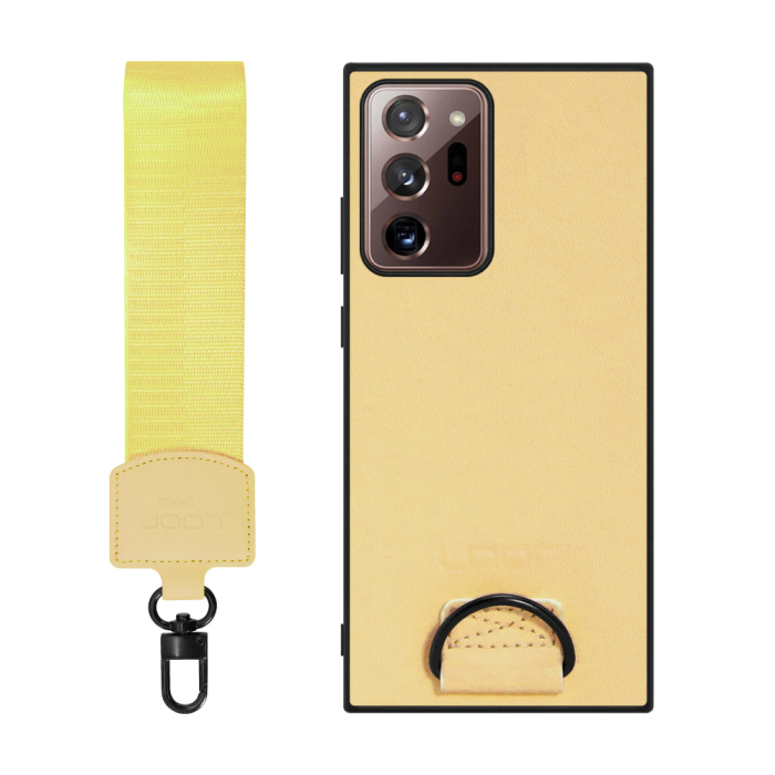 [ LOOF STRAP-SHELL ] Galaxy Note 20 Ultra 5G note20ultra5g note20 スマホケース 背面 ケース カバー ハードケース ショルダー スマホショルダー ハンドストラップ  本革 [ Galaxy Note20 Ultra ]
