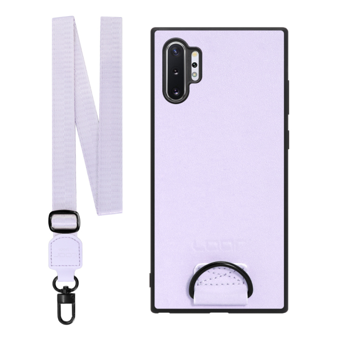 [ LOOF STRAP-SHELL ] Galaxy Note10+ SC-01M / SCV45 note10+ note10plus note10 plus スマホケース 背面 ケース カバー ハードケース ショルダー スマホショルダー ハンドストラップ  本革 [ Galaxy Note10+ ]