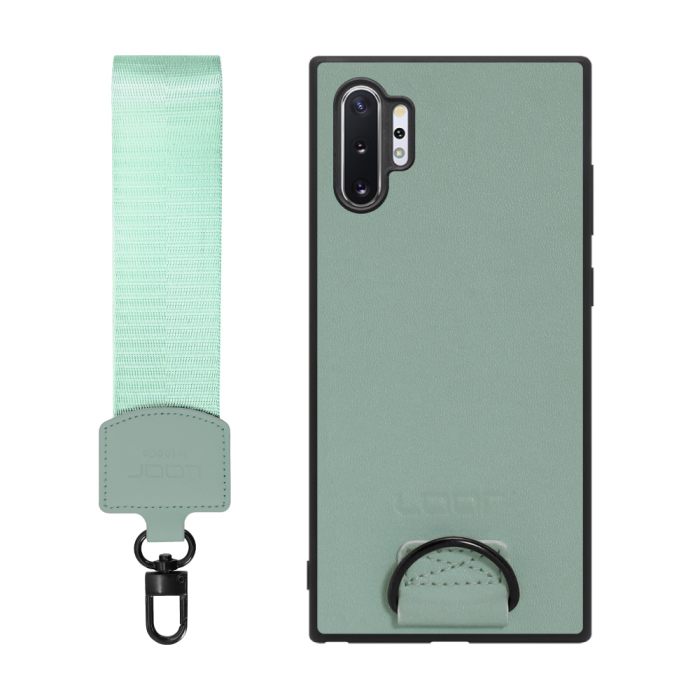 [ LOOF STRAP-SHELL ] Galaxy Note10+ SC-01M / SCV45 note10+ note10plus note10 plus スマホケース 背面 ケース カバー ハードケース ショルダー スマホショルダー ハンドストラップ  本革 [ Galaxy Note10+ ]